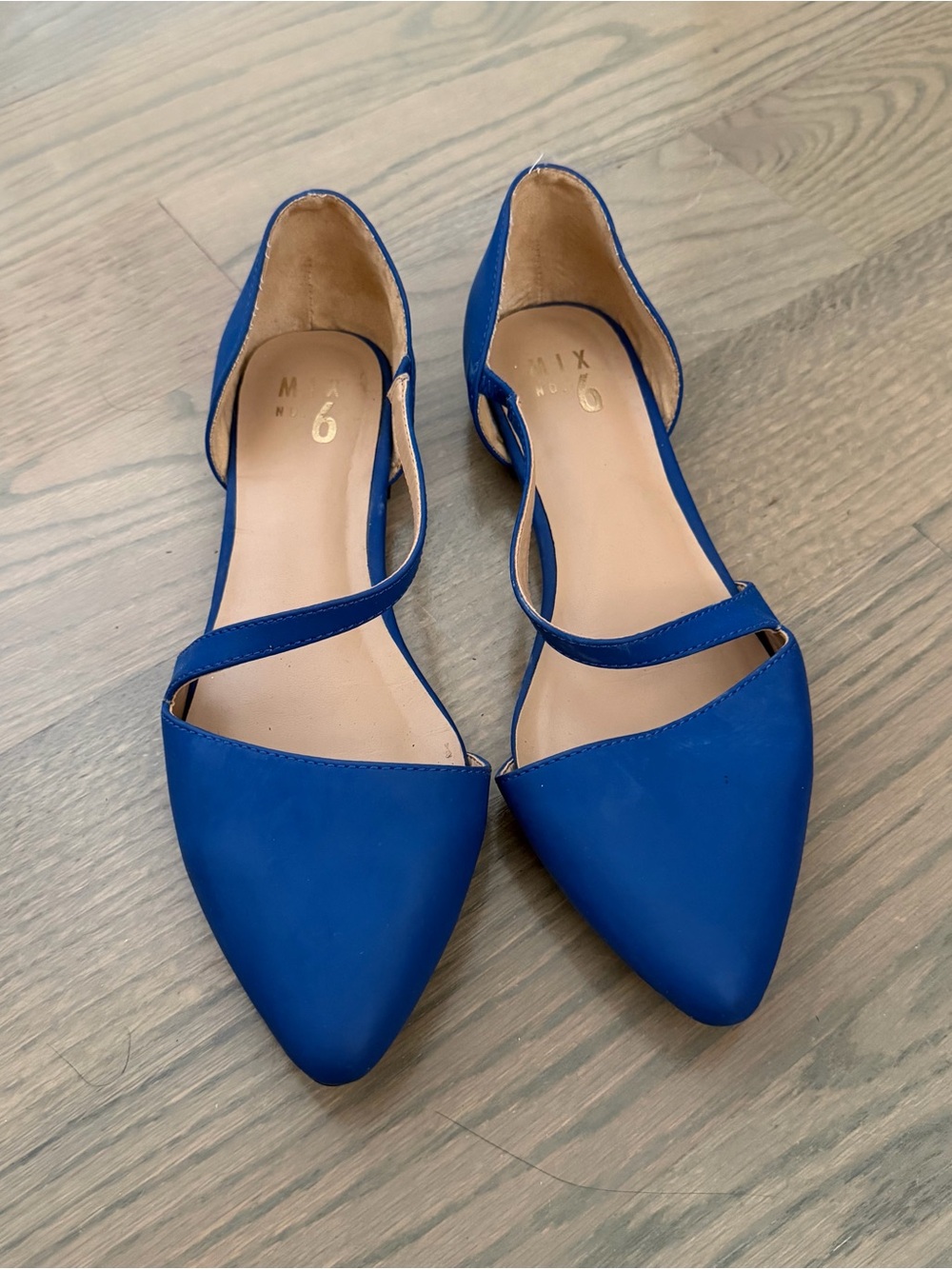 Mix no. 6 Blue flats